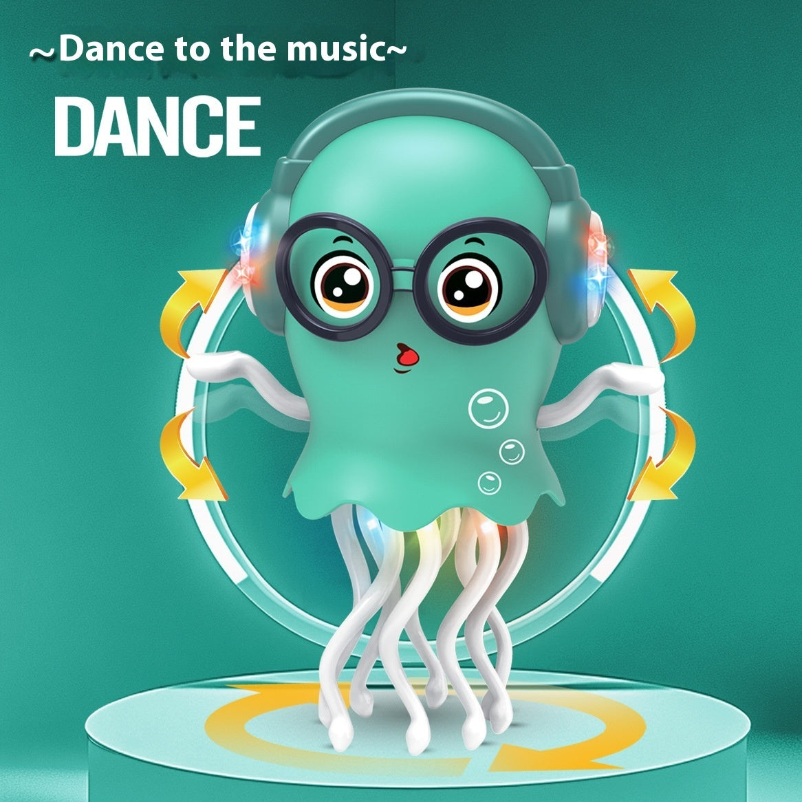 Playful Interactive Dancing JellyFish